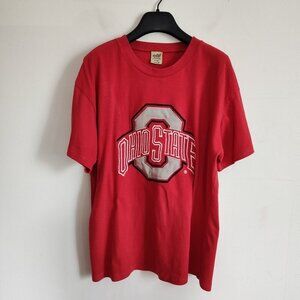 Ladies SZ L Ohio State University Red T-Shirt